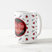 XOXO Liebe Sie Bunches Kaffeetasse (VorderseiteRechts)