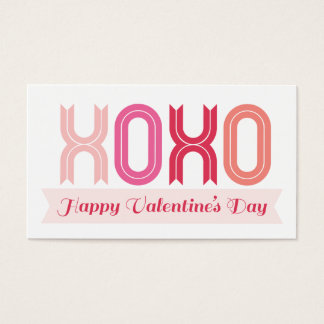 XOXO Liebe und Kisses Valentine's Day Geschenktag