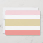 XOXO Liebe und Kisses Valentine's Day Party laden Einladung (Rückseite)