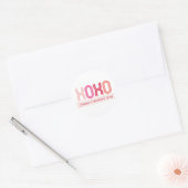 XOXO Liebe und Kisses Valentine's Day Stickers (Umschlag)