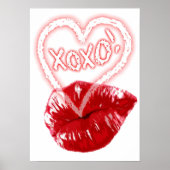 XOXO - LIPS POSTER (Vorne)