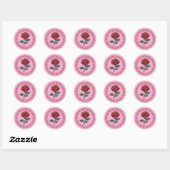 XOXO Love Rose Stickers (Blatt)
