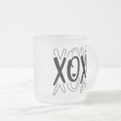 XOXO MATTGLASTASSE (VorderseiteRechts)