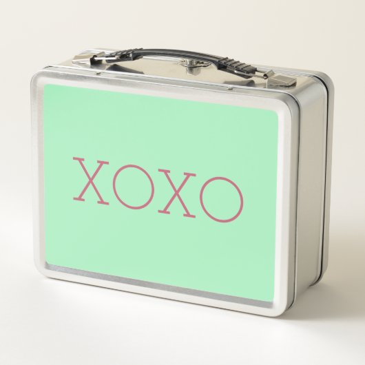 XOXO Metal Lunch Box (Rückseite)