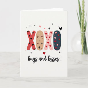 Xoxo Modern Love Karte