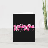 Xoxo Nurse Valentines Day Stethoscope Valentine Nu Karte (Vorderseite)