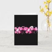 Xoxo Nurse Valentines Day Stethoscope Valentine Nu Karte (Gelbe Blume)