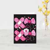 Xoxo Nurse Valentines Day Stethoscope Valentine Nu Karte (Gelbe Blume)