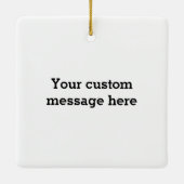 XOXO Ornament (Rückseite)