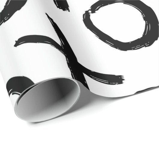 XOXO Packpapier (Rolleneckpunkt)
