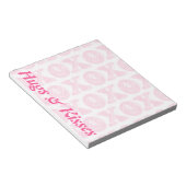 XOXO Personalisiert Notepad Notizblock (angewinkelt)