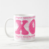 XOXO personalisierte Tasse (Links)