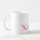 xoxo-pink Trendy Kaffeetasse (Links)