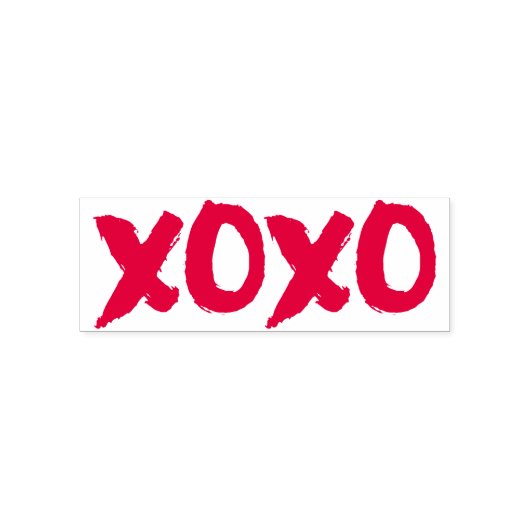 XOXO Pinselstrich Permastempel (Design)