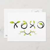 XOXO POSTKARTE (Vorne/Hinten)