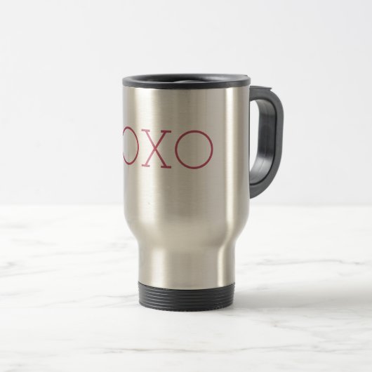 XOXO Reise/Tasse des Computers Reisebecher (VorderseiteRechts)