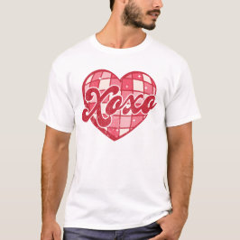 Xoxo Retro Valentines Herz T-Shirt