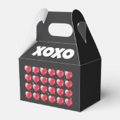 Xoxo romantischen roten Herzen Valentinstag Geschenkschachtel (Vorderseite)