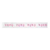 XoXo Satinband (Vorderseite)