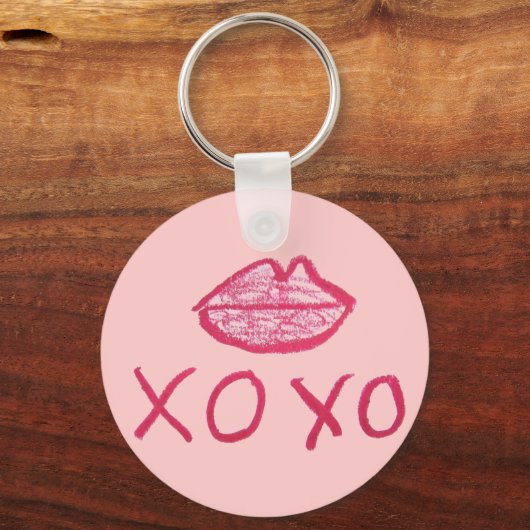 Xoxo-Schlüsselanhänger Schlüsselanhänger (Vorderseite)