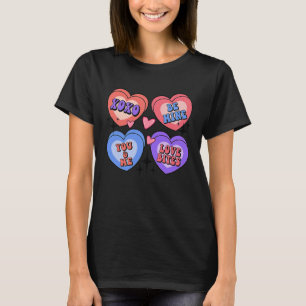 XOXO Sei mein Valentine Retro Lehrer Valentines Da T-Shirt