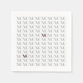 XOXO SERVIETTE (Vorderseite)