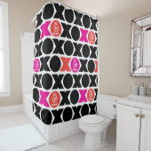 XOXO Shower Curtain Duschvorhang (Beispiel)