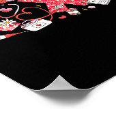 Xoxo Stethoscope Valentine Rn Pct Cna Nurse Nurse  Poster (Ecke)