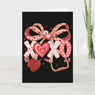 Xoxo Stethoskop Valentinstag Rn Pct Cna Krankensch Karte