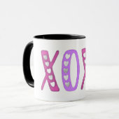 XOXO  TASSE (Vorderseite Links)