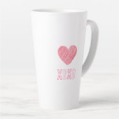 XOXO"-Tasse Milchtasse (Rechte Ecke)