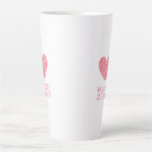XOXO"-Tasse Milchtasse (Vorderseite)