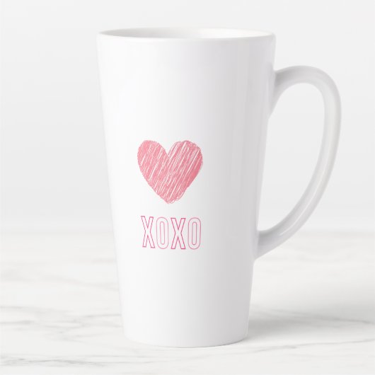 XOXO"-Tasse Milchtasse (Rechts)