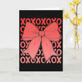 Xoxo The Original Love Letters Retro Checked Valen Karte (Gelbe Blume)
