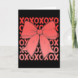 Xoxo The Original Love Letters Retro Kariert Valen Karte