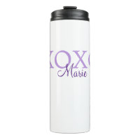Xoxo valentin Tag hinzufügen Name lila Pastel mini