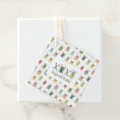 XOXO Valentine Bugs und Kisses Lovebug Beetles Geschenkanhänger (Beispiel)