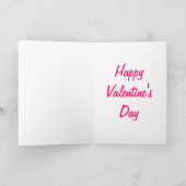 Xoxo Valentine Card Feiertagskarte (Innenseite)