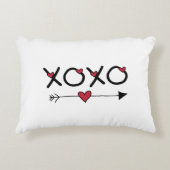 XOXO Valentine Dekokissen (Vorderseite)