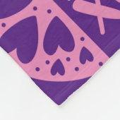 XOXO Valentine Fleecedecke (Ecke)