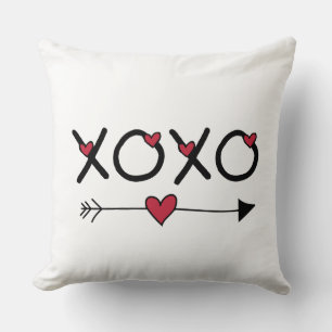 XOXO Valentine Kissen