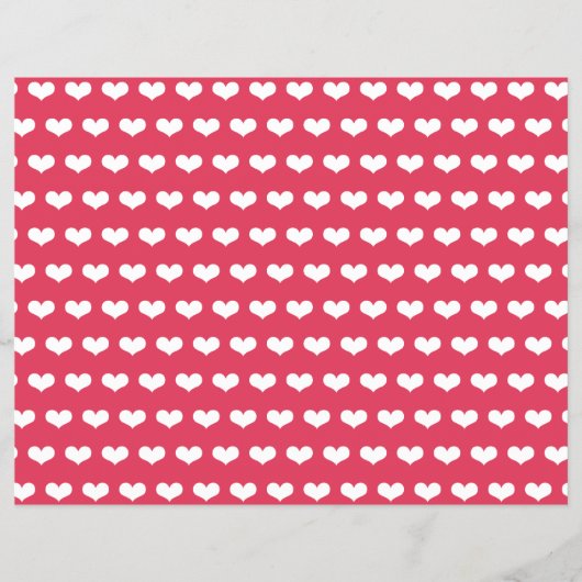 XOXO Valentine Party Decor Craft Paper Set 06 Flyer (Vorne)