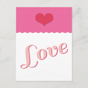 XOXO Valentine Party Flag Banner 03 Feiertagspostkarte