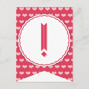 XOXO Valentine Party Flag Banner ! Feiertagspostkarte