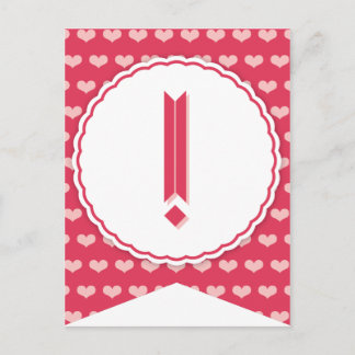 XOXO Valentine Party Flag Banner ! Feiertagspostkarte