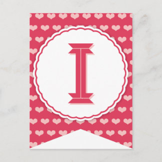 XOXO Valentine Party Flag Banner I Feiertagspostkarte