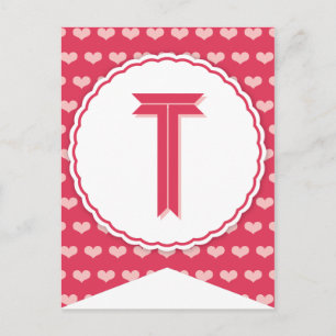 XOXO Valentine Party Flag Jagdbanner T Feiertagspostkarte