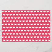 XOXO Valentine Party Garlands 4" Banner Set 02 Flyer (Hinten)