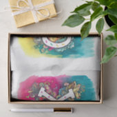 XOXO Valentine's Day Bright Neon Gefärbte Krawatte Seidenpapier (Geschenk)