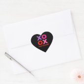 XOXO Valentines Heart Sticker (Umschlag)